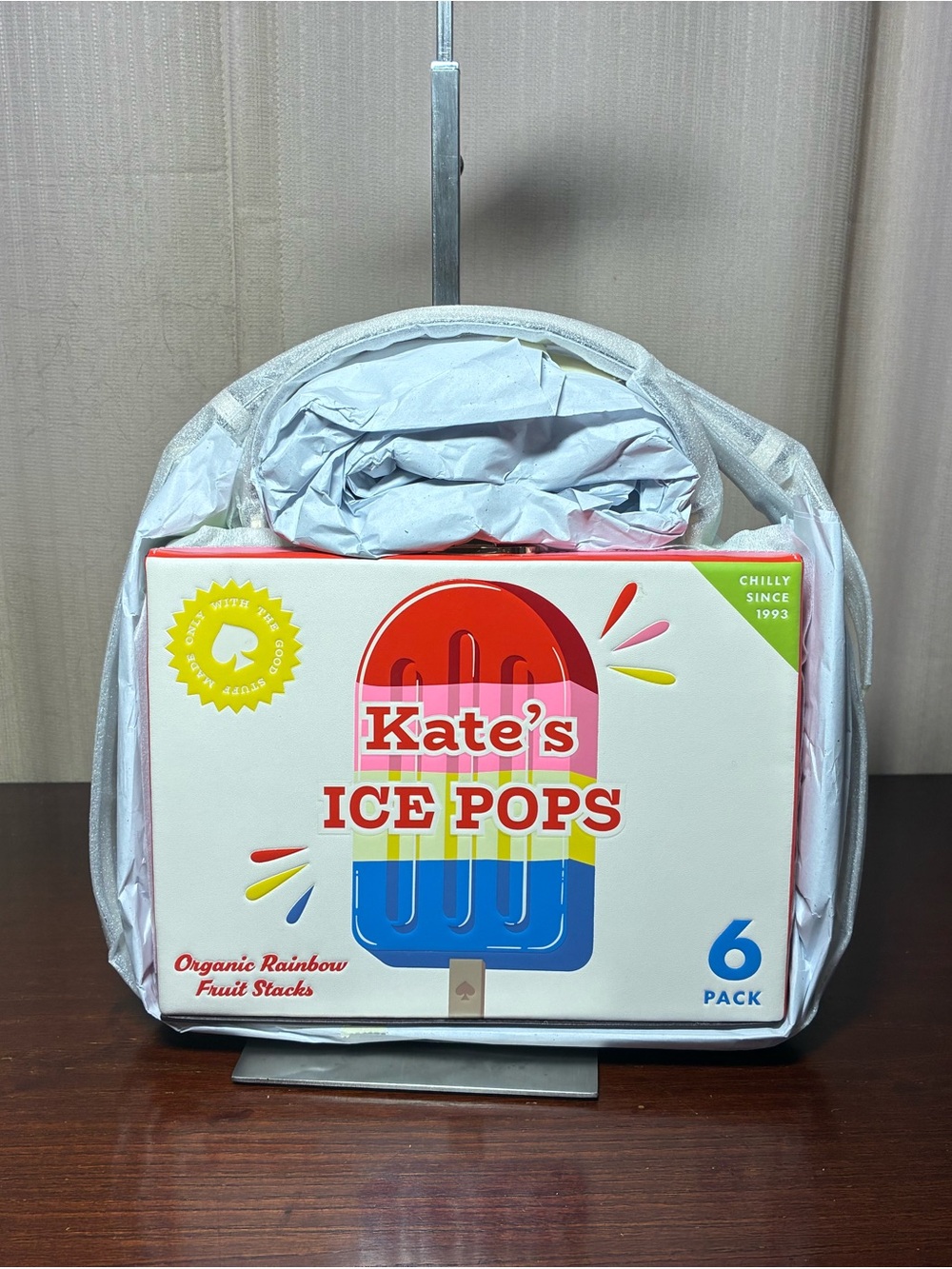 Kate spade Novelty Multicolor Ice Pops Handbag NWT